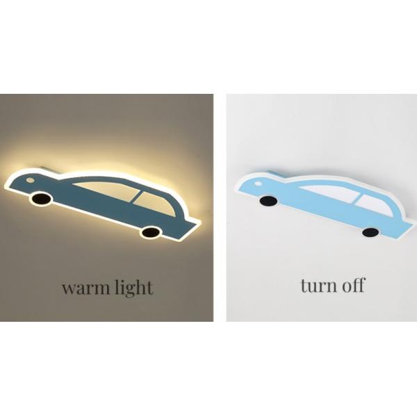 Мультипликационный светодиодный защитный прибор для защиты глаз Моделирование автомобиля Светодиодный потолок без ступеней Облегчение RGB Детская спальня