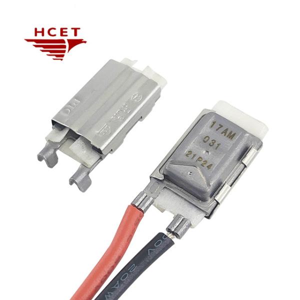 Motor Overload Bimetal 17AM Thermal Protector Cutoff Switch For Electrical Ballast