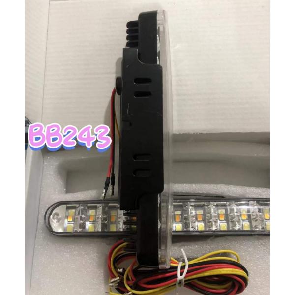 Waterproof Driving Headlight Lamp White Yellow DRL LED Daytime Running Lights