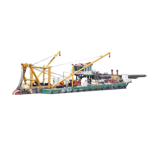 26 inch water flow 6000m3/hour cutter suction dredger for land reclamation and capital dredging and sand filling
