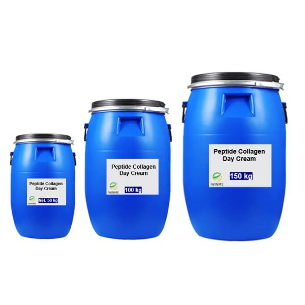 OEM Crema facial péptidos hidratados Firming día noche líquido de colágeno