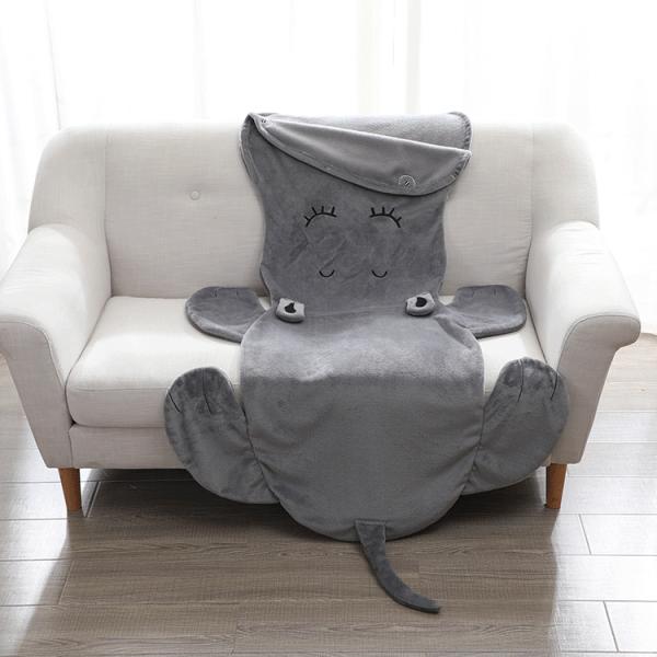 Skin Friendly Animal Tail Blanket Comfortable Kids Cosy Fleece Blanket
