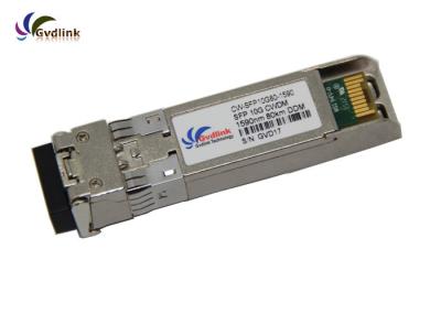 Transceptor da fibra de Cisco CWDM-SFP10G-1570-80 1570nm SFP+