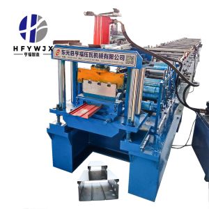 Automatic PLC Control Cable Tray Roll Forming Machine with Chain Wheel and Chain Drive and Punching Die with Shear