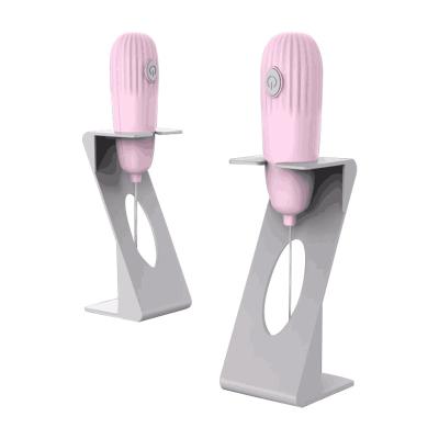 Botão Tipo Elétrico Mixer de Café Leite Espuma Cappuccino fabricante com estante de plástico