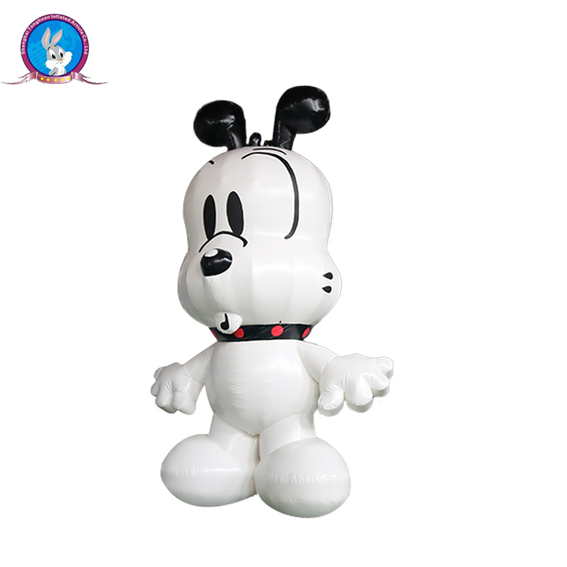 Huge PVC Inflatable Cute Outdoor Advertising Dog with Customized Color and UV Printing-Cheap Price Sale