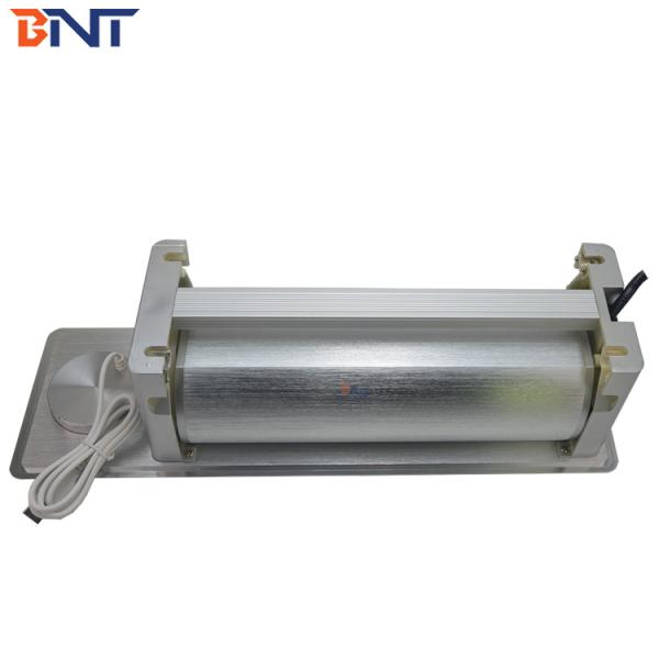 BNT Latest model power changeable motorized revole desk power data outlet aluminum alloy built in worktop