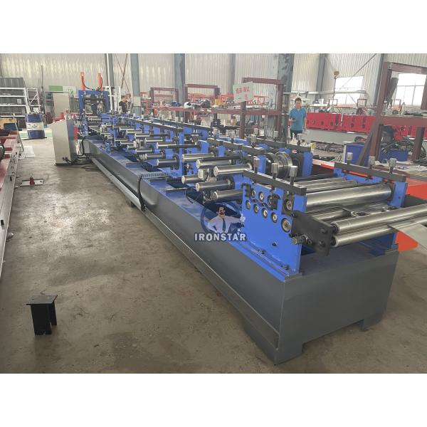 “Full Automatic CZ Channel Roll Forming Machine C Z Purlin Making Machine Adjustable Size ”