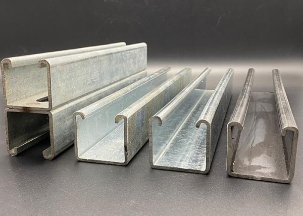 Stainless Steel 41x62 Unistrut Back To Back Strut 3.0mm Powder Coating