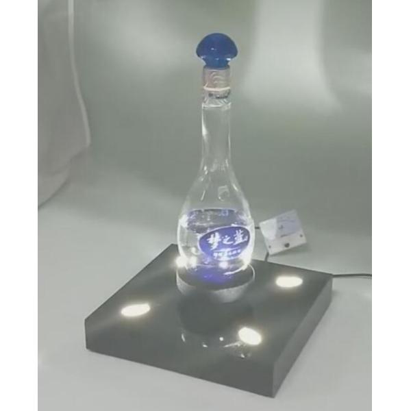 Magnetic floating display (100g, 200g, 300g, 500g,1kg, 2kg), levitating & rotating bottom advertising display stand