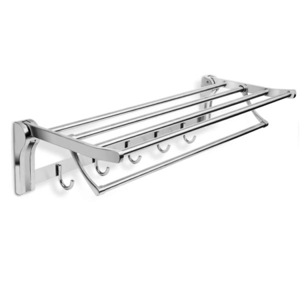 Home Hardware Bathroom Robe Hook  Sliver Hook Body Towel Rack