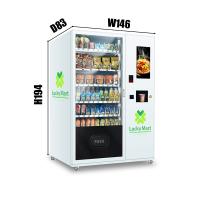 Máquina de venda automática de macarrão instantâneo com copo de suprimento de água quente e máquina de venda automática de macarrão instantâneo
