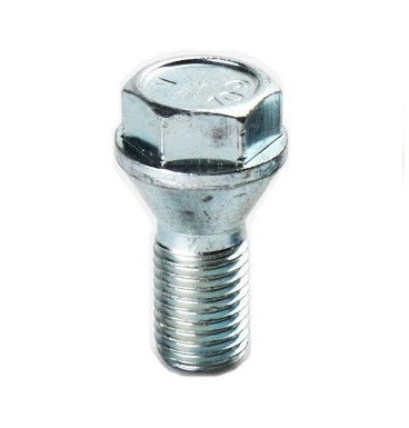 Durable Short Head Bolts Zink Plated , VW / AUDI Wheel Spacer Adapter Accessories