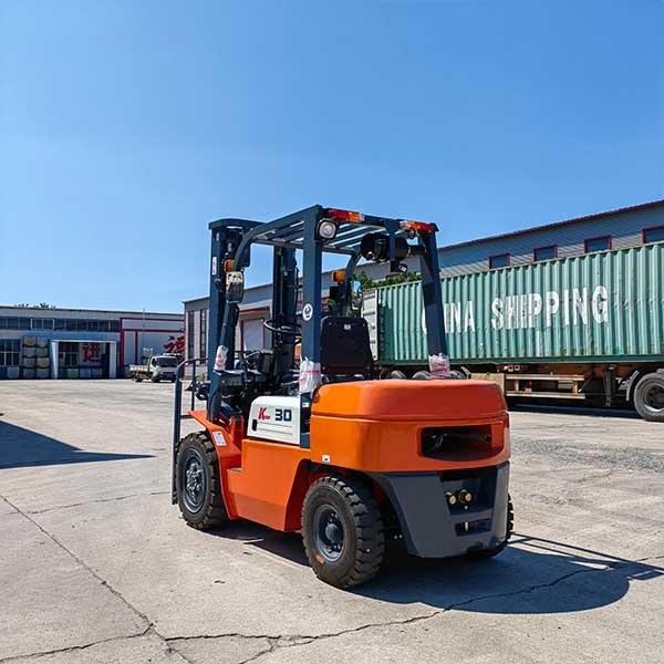 Duplex Mast Gasoline Powered Forklift 3000kgs Warehouse Equipment Forklift