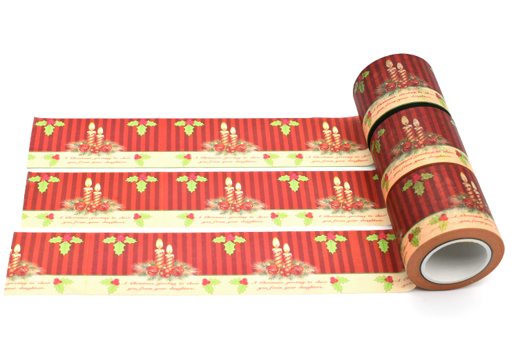 Лента Washi рождества 65g создания программы-оболочки подарка красочная классическая