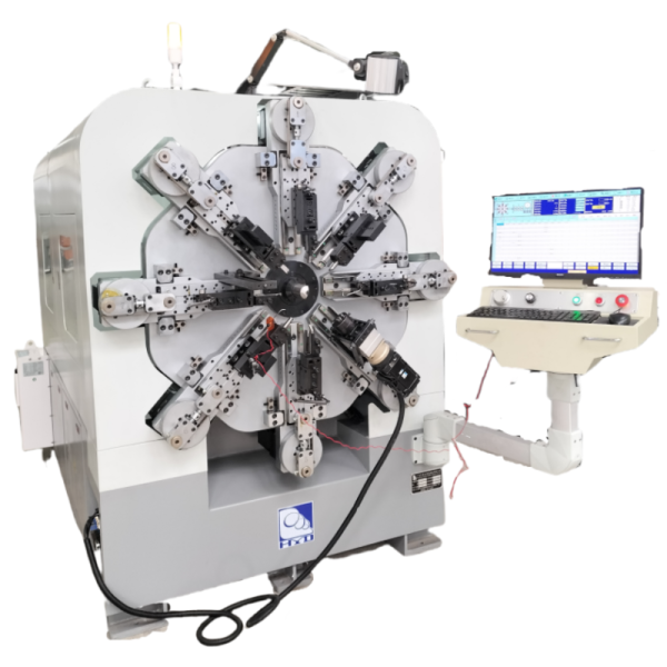 Camless Automatic Spring Machine , Spring  Making Machine With Twelve Axes