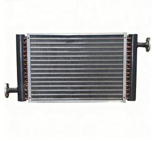 Copper Water-Cooled Condenser with Aluminum Fins for HVAC Systems