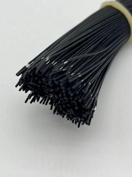 2.54mm Pitch 4 Pin Dupont Assemblage de câble UL1007 24awg Noir Longueur personnalisée