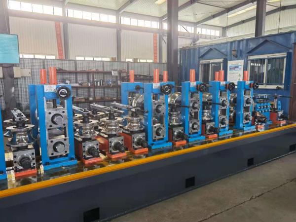 300KW Galvanized Steel Pipe Manufacturing Machine ERW Automatic Line