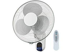 16'' Plastic Wall Hanging Fan , Remote Control Decorative Wall Mounted Fans