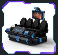 Vente à chaud 4 joueurs 9d vr machine de jeu réalité virtuelle vr films simulateur vr cinéma pour intérieur 9dvr parc à thème