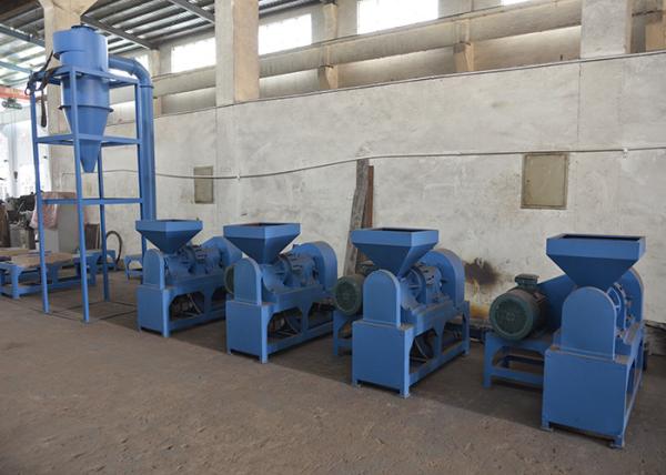 1.2 Ton Tire Recycling Machinery , Tyre Recycling Machine 380V 50Hz Stable