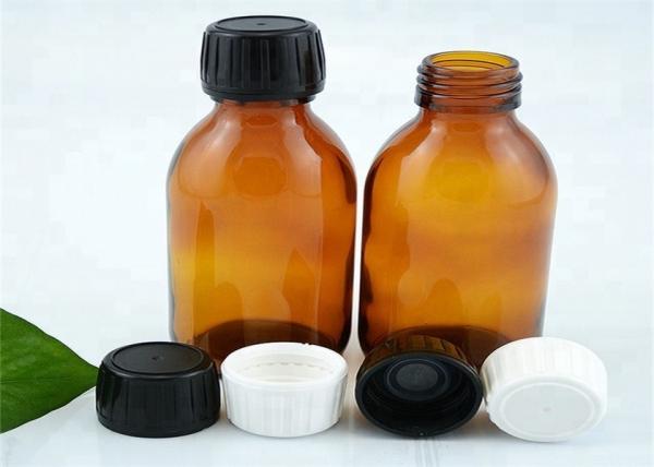 Medical Industrial Empty Medicine Bottles , Tamper Evident Prescription Pill Bottle