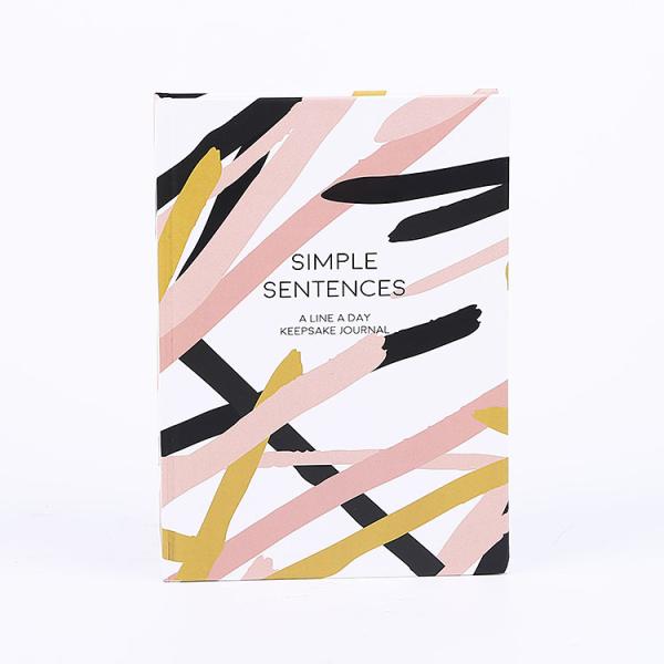 Карточная обложка на заказ Размер А5 Дата Еженедельный ежедневник Планировщик дневник Шитье Связывание