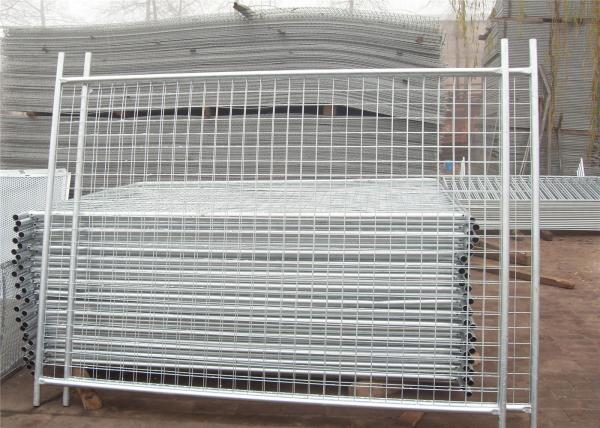 temporary construction fencing panels made in  CEDUNA  2100mm*2400mm OD 38 tubing mesh opening :60mm*150mm