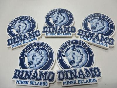High Quality Hockey Club 3D Soft PVC Rubber Fridge Magnet Sticker For Club Event Souvenir Gifts
