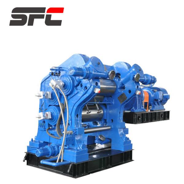 CE認定 SFC XY-900 3ロールカレンダー 高精度ゴム/プラスチックロール用のPLC自動制御 300mm x 900mm
