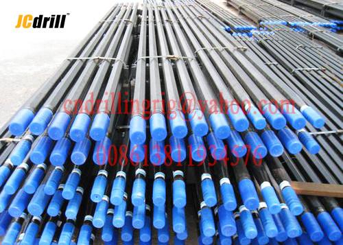 Shoulder Drive Tapered Rock Drill Rods Drilling Tool For Lasting Hole Drilling