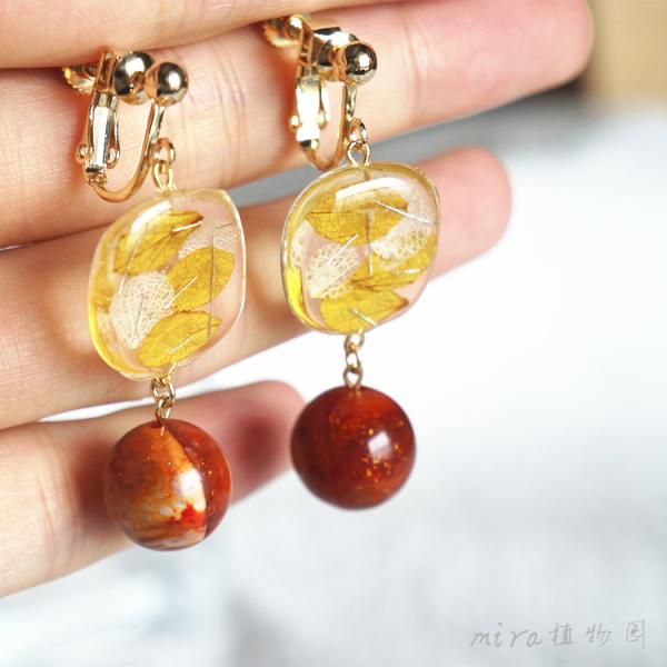 Customized Purple Romance Love Earstud Korea Style Purple Color Earrings Rings With Ball