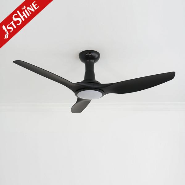Serviço de soluções de iluminação Ventilador de teto LED de 52 polegadas com motor DC e construção de plástico metálico