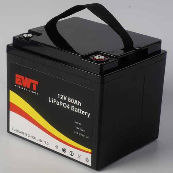 Fornecedor OEM 640Wh Baterias de iões de lítio 12v 50ah lifepo4 bateria para scooter E-bike Golf car