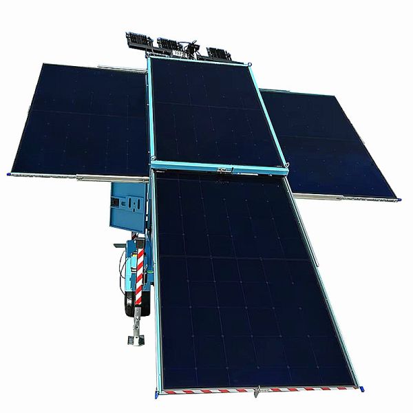 Affordable Solar Light Tower Outdoor Light Tower High Intensity Illumination Solar Light Tower Manufacturer
