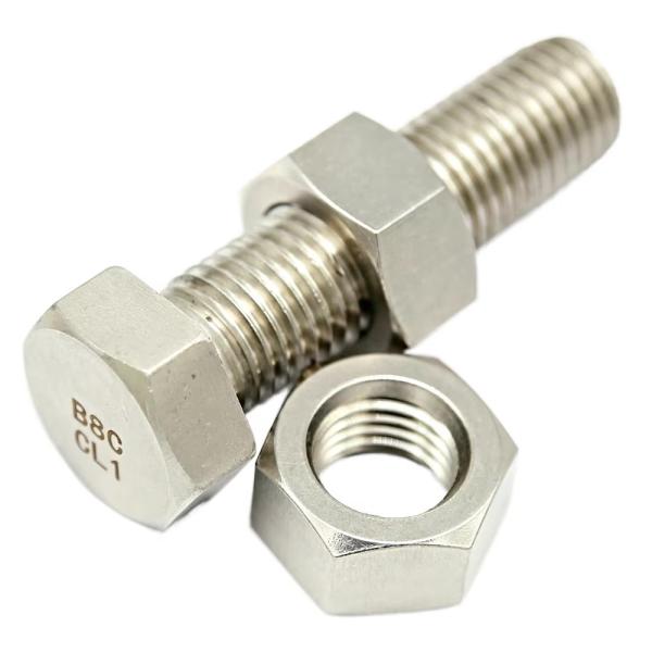 NXF ASTM A240 316Ti/0Cr18Ni12Mo2Ti  Diameter M20 Length 20MM Grade D6 Bolts Stainless Steel 316Ti Hex Head Bolts