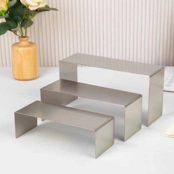 Jewelry Bags Metal Display Stands Silver Gold U Shaped Shoe Rack