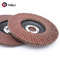 4,5 support de fibre de verre de pouce 115MM 80 Grit Aluminum Oxide Flap Disc