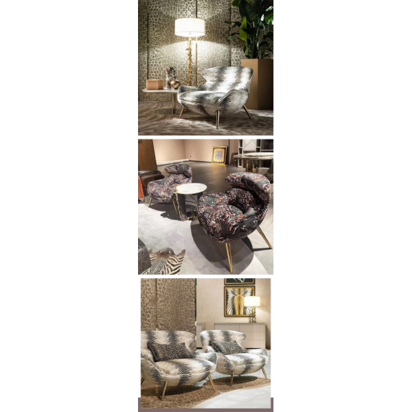 Hot Sale Armchair Lounge Living Room Furniture Accent Chair Leisure Armchair Design for Living Room Furniture