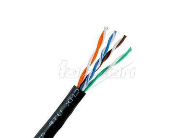 4 de UTP Cat5e do cabo 8 dos núcleos pares da cor exterior do único PE de alta velocidade personalizaram