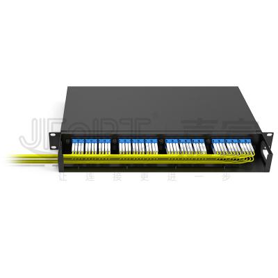 LC G652D 96-core MPO Module Box Rack Mount Fiber Patch Panel For High Density Data Center
