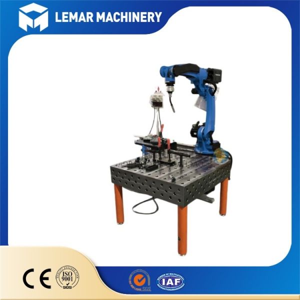 Robot Assisted Garage Welding Table For Small Batch Automated Production