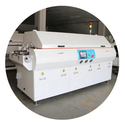 6 Zone SMT Reflow Soldering Oven for PCB Production
