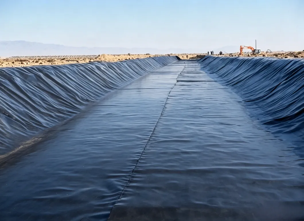 HDPE Geomembrane Film & Sheet Production Line for Agricultural Reservoirs and Artificial Lakes
