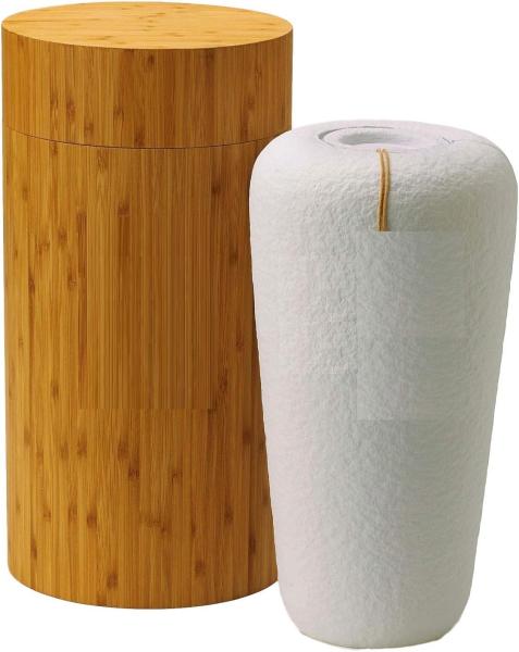 Water Sea Urn: Biodegradable Urn For Water Burial, Burial At Sea Eco Burial: Biodegradable Urn, Burial Urn, Bamboo Urn