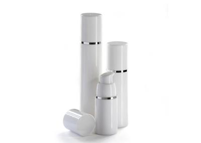 15ml - 50ml Cosmetic Airless Pump Bottles , Empty Cosmetic Bottles With Lotion Pump