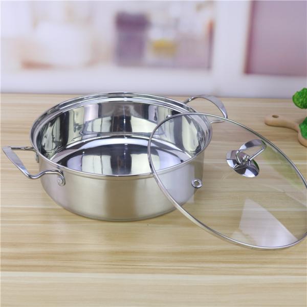 Подгонянный Cookware 18cm 20cm 26cm установил нержавеющую сталь 201