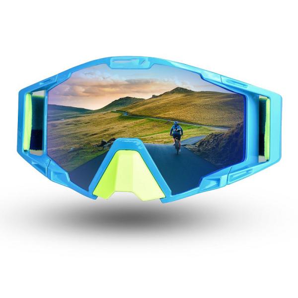 Óculos de proteção protetores da motocicleta Windproof, óculos de proteção de montada para esportes exteriores