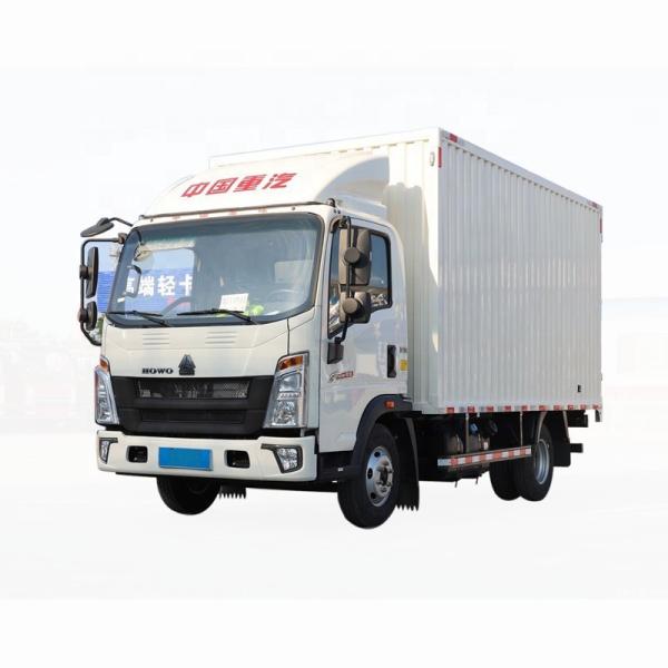 SINOTRUK   Single Row  Van Truck  Freight Train Wagon Deliver Truck